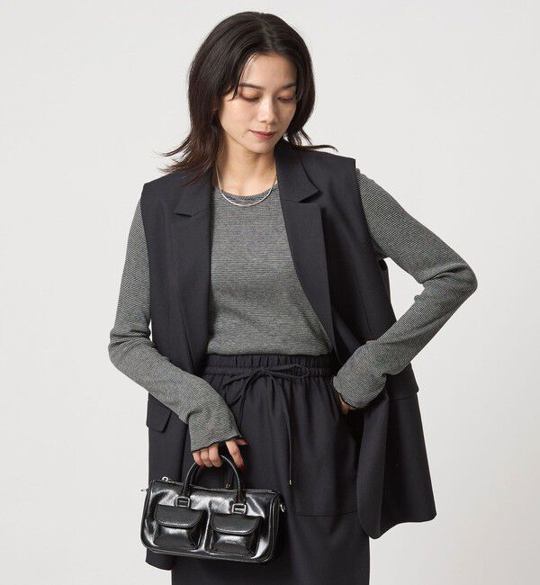 UNITED ARROWS green label relaxing「テレコ クルーネック プルオーバー」|Tシャツ・カットソー|その他1