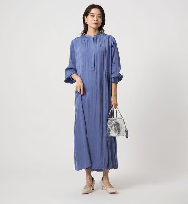 UNITED ARROWS green label relaxing「キリカエ ギャザー ワンピース 3」|ドレス|