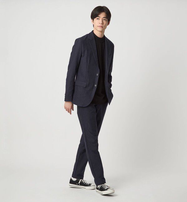 UNITED ARROWS green label relaxing「ピケ コーデュロイ ナロー ジャケット -ストレッチ-」|テーラードジャケット|