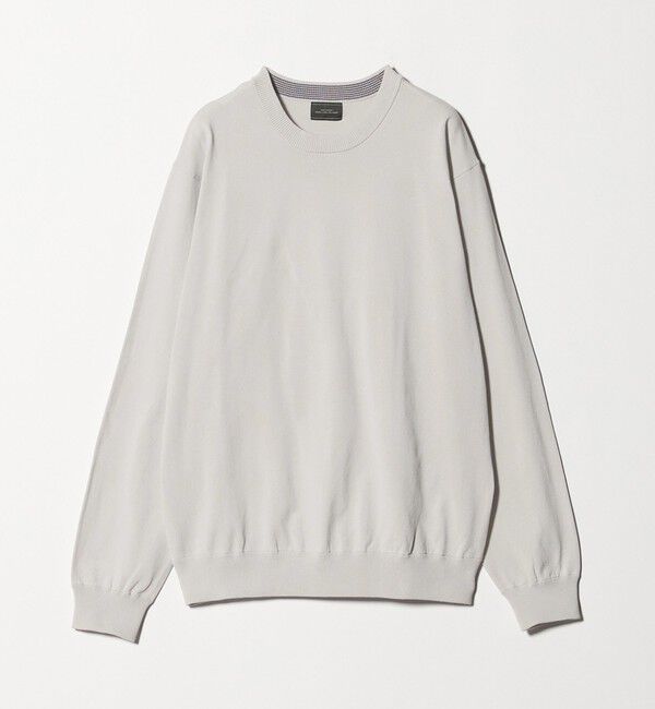 UNITED ARROWS green label relaxing「コットン ポリエステル クルーネック ニット」|ニット・セーター|
