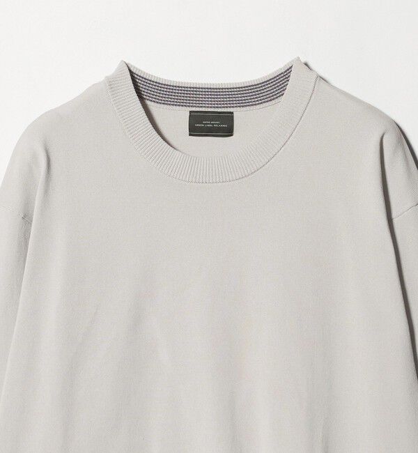 UNITED ARROWS green label relaxing「コットン ポリエステル クルーネック ニット」|ニット・セーター|