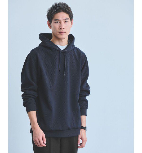 UNITED ARROWS green label relaxing「ツイル パフ フーディ パーカー」|パーカー|