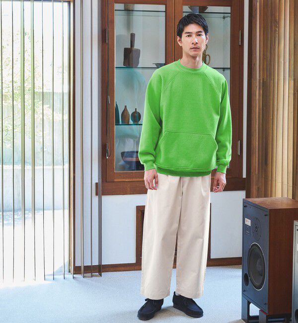 UNITED ARROWS green label relaxing「【別注/WEB限定】＜3/2 WORKS＞GLR ヴィンテージライク 長袖 スウェット」|スウェット・ジャージ|