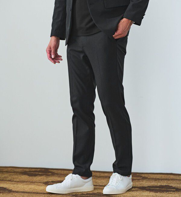 UNITED ARROWS green label relaxing「【WEB限定】JUST fit ウールライク ナロー セットアップ -ストレッチ-」|テーラードジャケット|