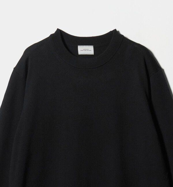 UNITED ARROWS green label relaxing「Super 120's ハイゲージ クルーネック ニット」|ニット・セーター|