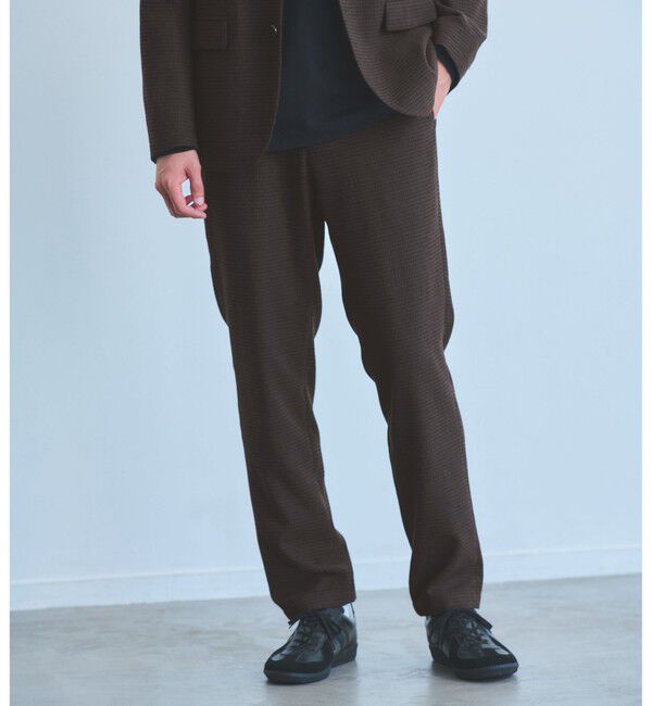 UNITED ARROWS green label relaxing「ウォッシャブル ホームスパン ナロー ユーティリティパンツ S1 -ストレッチ-」|スラックス|その他1