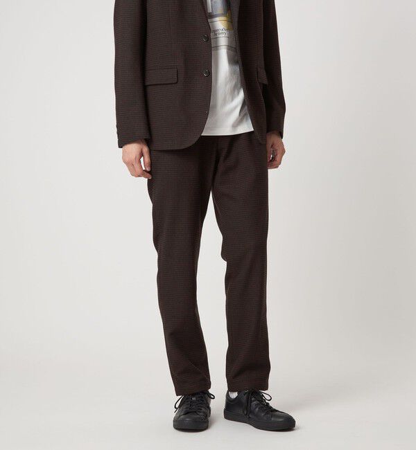 UNITED ARROWS green label relaxing「ウォッシャブル ホームスパン ナロー ユーティリティパンツ S1 -ストレッチ-」|スラックス|