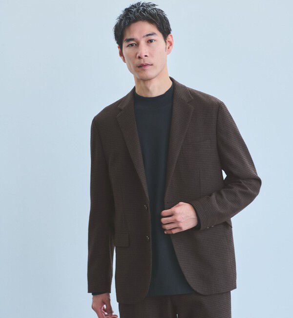 UNITED ARROWS green label relaxing「ウォッシャブル ホームスパン ナロー ジャケット -ストレッチ-」|テーラードジャケット|その他1