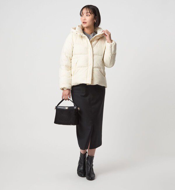 UNITED ARROWS green label relaxing「フード ショート ダウン」|ダウン|