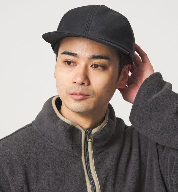 UNITED ARROWS green label relaxing「【別注】＜CPH＞GLR ピケ 6パネル キャップ」|キャップ・キャスケット|BLACK