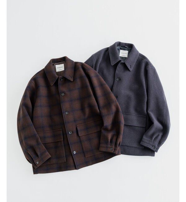 UNITED ARROWS green label relaxing「SENTDALE WOOL カバーオール」|ブルゾン・スタジャン|