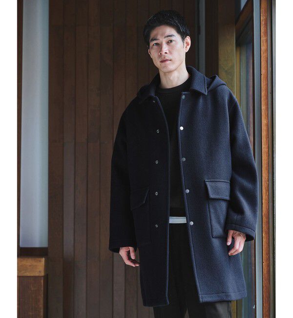 UNITED ARROWS green label relaxing「SENTDALE WOOL ダッフルコート」|ダッフルコート|NAVY