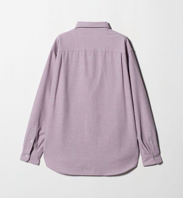 UNITED ARROWS green label relaxing「TRフラノ ジャストルーズ レギュラーカラー シャツ -ストレッチ-」|シャツ・ブラウス|