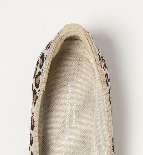 UNITED ARROWS green label relaxing「ウェルネス スクエア バレエシューズ / フラットシューズ 撥水 ウォッシャブル」|バレエシューズ|