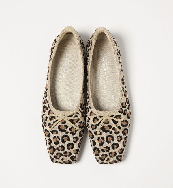 UNITED ARROWS green label relaxing「ウェルネス スクエア バレエシューズ / フラットシューズ 撥水 ウォッシャブル」|バレエシューズ|