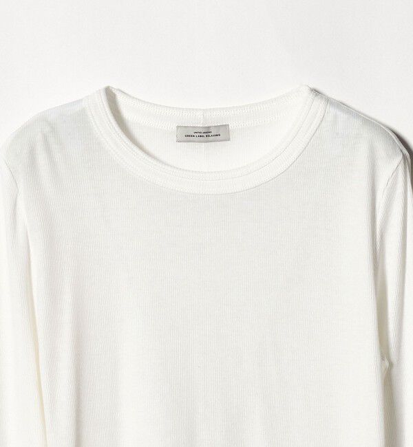 UNITED ARROWS green label relaxing「チュール ドッキング シアー プルオーバー」|Tシャツ・カットソー|