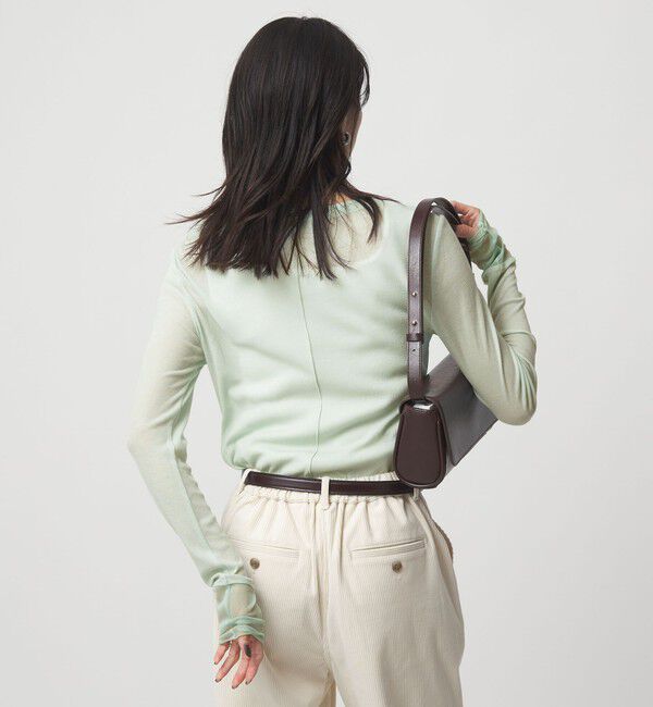 UNITED ARROWS green label relaxing「チュール ドッキング シアー プルオーバー」|Tシャツ・カットソー|