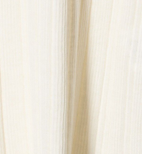 UNITED ARROWS green label relaxing「【WEB限定】＜at ease＞シアー リブ カットソー」|Tシャツ・カットソー|