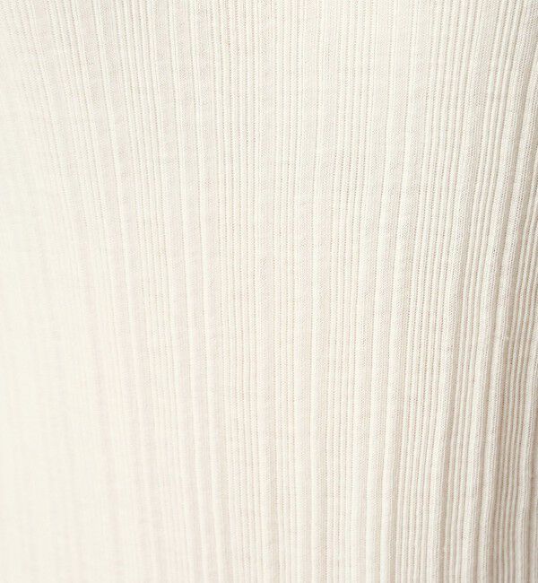 UNITED ARROWS green label relaxing「【WEB限定】＜at ease＞シアー リブ カットソー」|Tシャツ・カットソー|