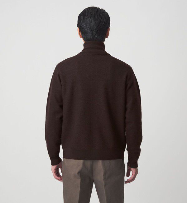 UNITED ARROWS green label relaxing「ミルドウール ジップ カーディガン」|カーディガン|