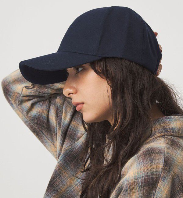 UNITED ARROWS green label relaxing「起毛ピーチ バイザー キャップ / 帽子 UVカット」|キャップ・キャスケット|