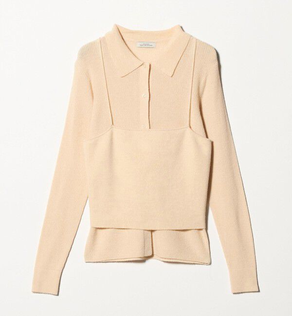 UNITED ARROWS green label relaxing「ポロニット カーディガン &times; ビスチェ ニット セット」|ニット・セーター|