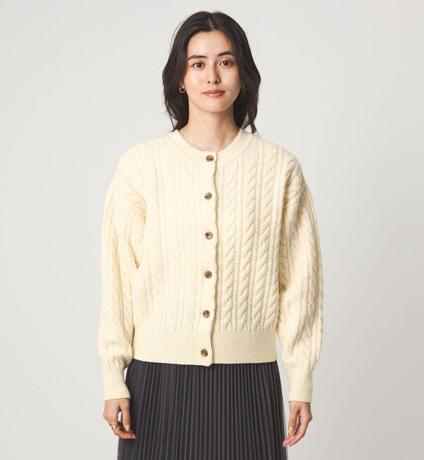 UNITED ARROWS green label relaxing「ゴールバーン 2WAY ニット カーディガン」|カーディガン|