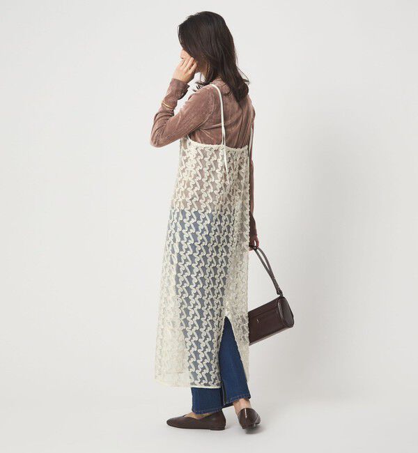 UNITED ARROWS green label relaxing「リボン キャミソール ワンピース」|ワンピース|