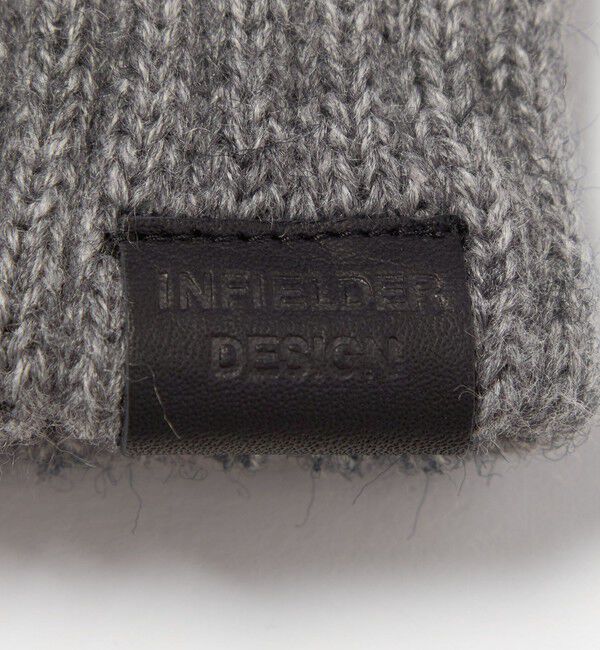 UNITED ARROWS green label relaxing「【別注】＜INFIELDER DESIGN＞ベアー ニット グローブ -タッチスクリーン-」|手袋|