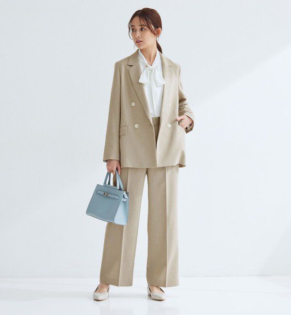 UNITED ARROWS green label relaxing「［size SHORTあり］Greed グリード メランジ ダブル ジャケット」|テーラードジャケット|