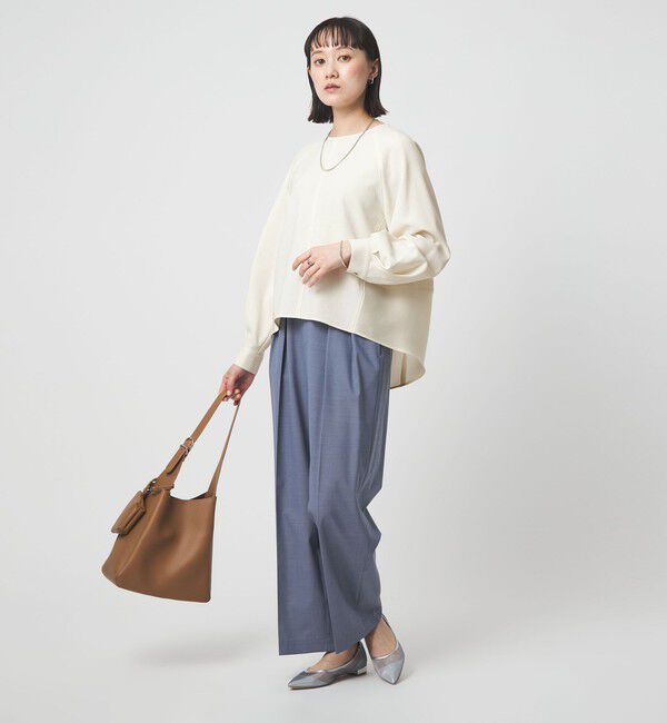 UNITED ARROWS green label relaxing「［size SHORTあり］fleurie(フルリー) フォルム プルオーバー ブラウス」|シャツ・ブラウス|