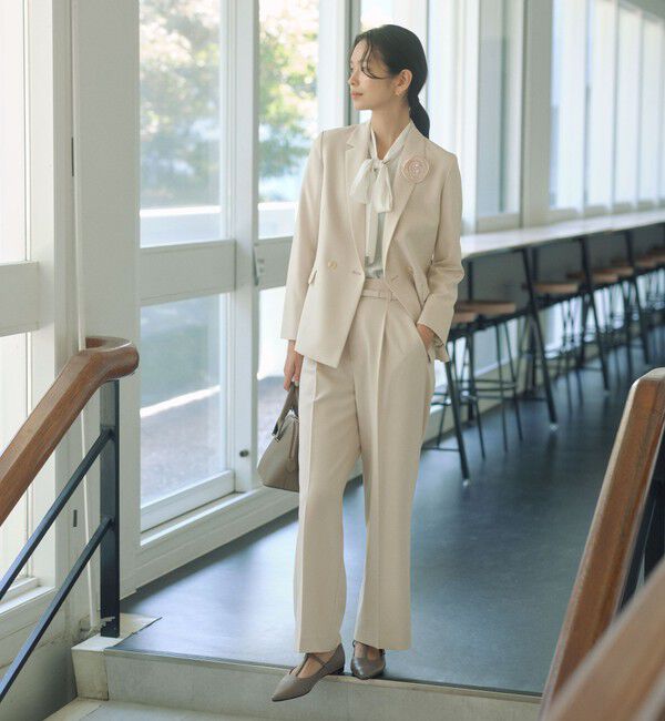 UNITED ARROWS green label relaxing「トロミ ボウタイ ブラウス マシンウォッシャブル」|シャツ・ブラウス|