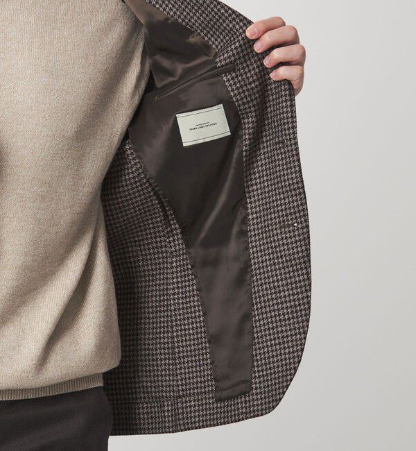 UNITED ARROWS green label relaxing「GLR CLOTH ミルドチドリ 2B RG ジャケット」|テーラードジャケット|