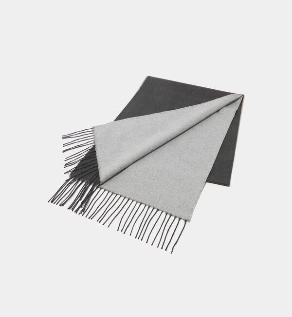 UNITED ARROWS green label relaxing「＜North Peace＞シルク/WO/カシミヤ リバーシブル マフラー」|マフラー|