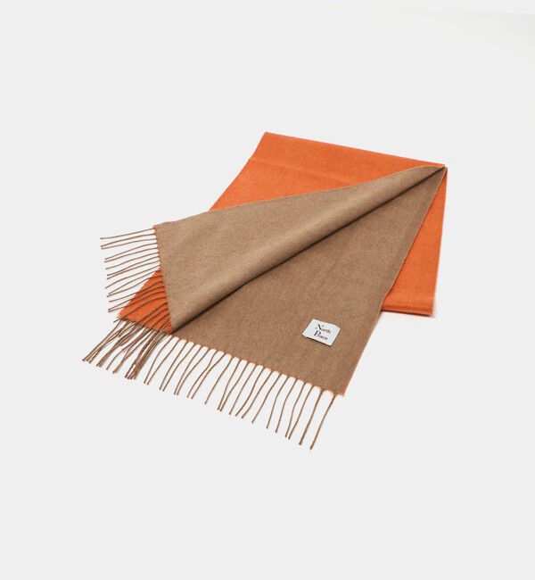 UNITED ARROWS green label relaxing「＜North Peace＞シルク/WO/カシミヤ リバーシブル マフラー」|マフラー|