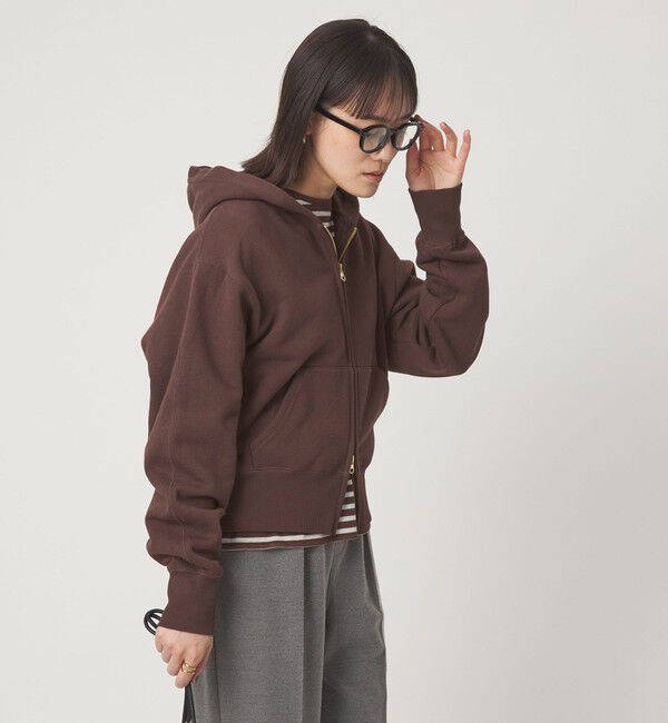 UNITED ARROWS green label relaxing「ダブルジップ フーディー」|パーカー|