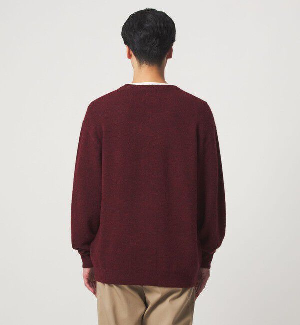 UNITED ARROWS green label relaxing「アルパカ ブレンド クルーネック カーディガン」|カーディガン|