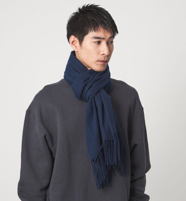 UNITED ARROWS green label relaxing「GLR ソリッド 60 ラージ マフラー」|マフラー|