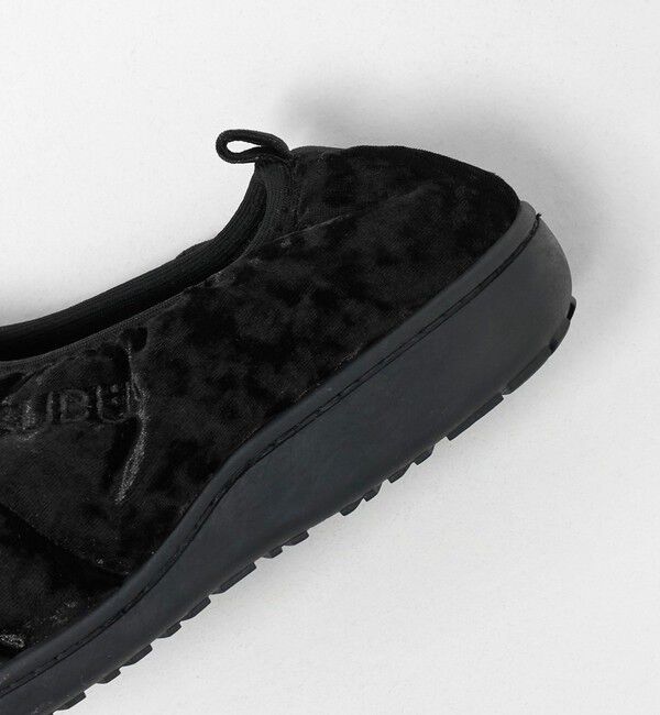 UNITED ARROWS green label relaxing「＜SUBU＞DOTS VAMP VELVET BLACK サンダル」|サンダル|