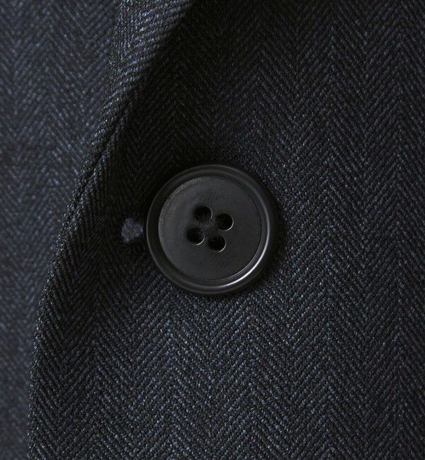 UNITED ARROWS green label relaxing「A+ ポリエステルツイード 2B スタンダード 2P ジャケット -ウォッシャブル・ストレッチ-」|テーラードジャケット|