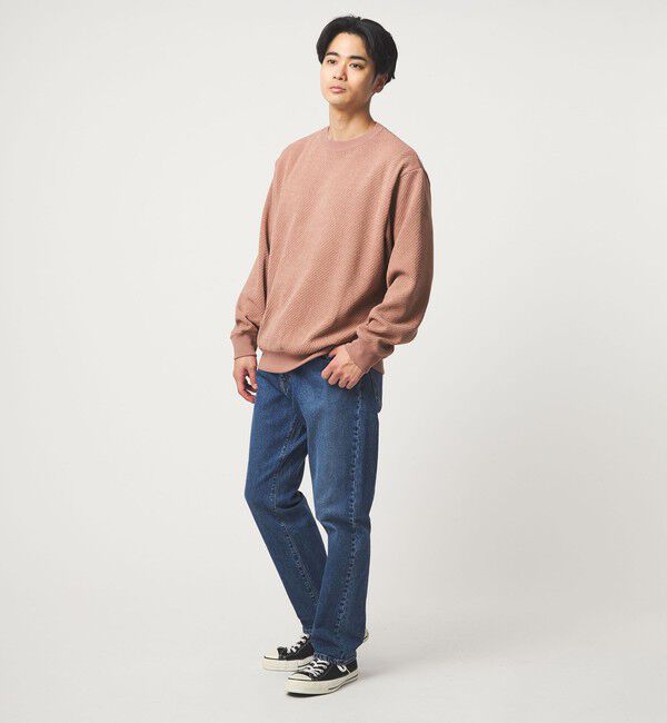 UNITED ARROWS green label relaxing「ツイル モール クルーネック カットソー」|Tシャツ・カットソー|