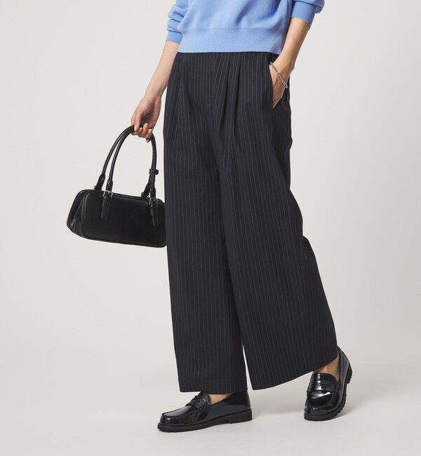 UNITED ARROWS green label relaxing「［size SHORT/TALLあり］オルマイ LI/MIX ワイド パンツ」|その他|