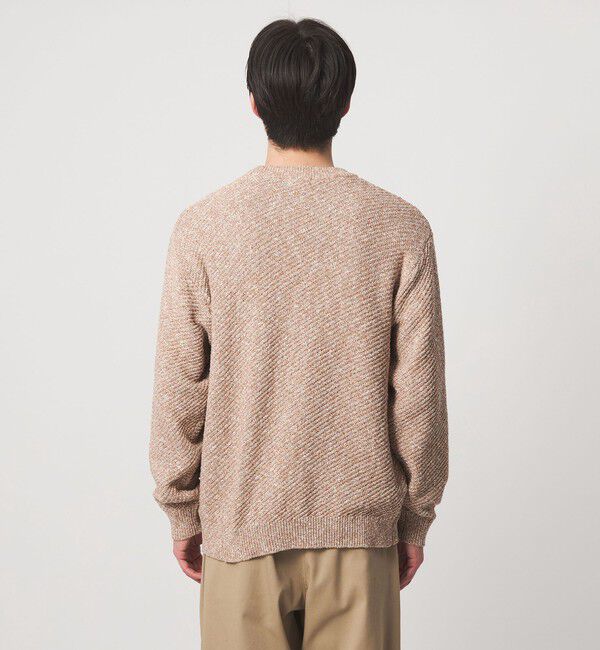 UNITED ARROWS green label relaxing「ミックスカラー クルーネック ニット」|ニット・セーター|