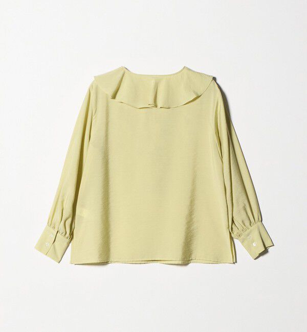 UNITED ARROWS green label relaxing「ラッフル ブラウス」|シャツ・ブラウス|