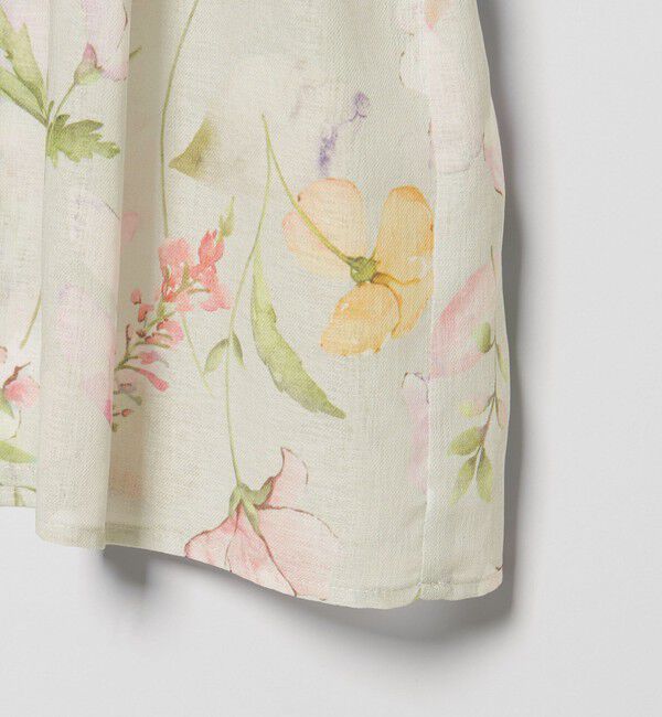 EMMEL REFINES「＜EMMEL REFINES＞EM フラワーシャーリング チュニック」|シャツ・ブラウス|