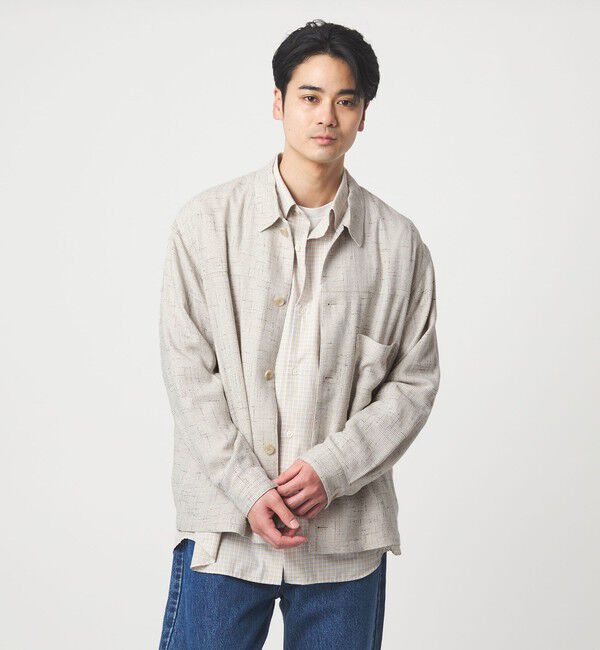 UNITED ARROWS green label relaxing「シアー プリペラ シャツ ブルゾン」|シャツ・ブラウス|