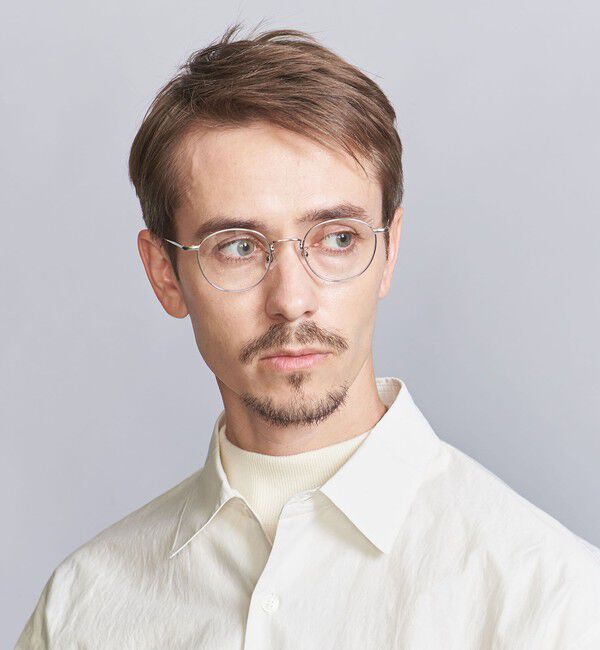 BEAUTY&YOUTH UNITED ARROWS「【別注】＜KANEKO OPTICAL（金子眼鏡）＞Leo レオ アイウェア」|メガネ|SILVER