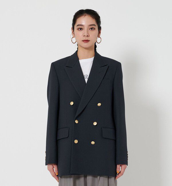 BEAUTY&YOUTH UNITED ARROWS「ポリエステルブレンド ダブル ジャケット」|テーラードジャケット|