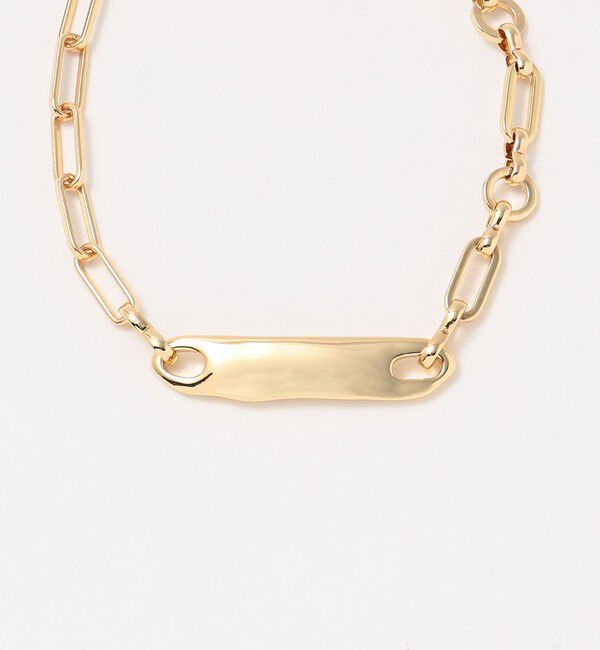 BEAUTY&YOUTH UNITED ARROWS「メタルチェーン&times;ユニークバー ブレスレット」|ブレスレット・バングル|