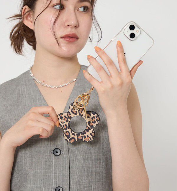 BEAUTY&YOUTH UNITED ARROWS「【別注】＜Hashibami＞フラワーモチーフ ハンドストラップ/スマホストラップ」|チャーム・キーホルダー|